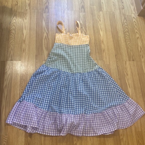 SOLD OUT SOLD Tiered pastel summer maxi Dress Wom - Picture 13 of 17